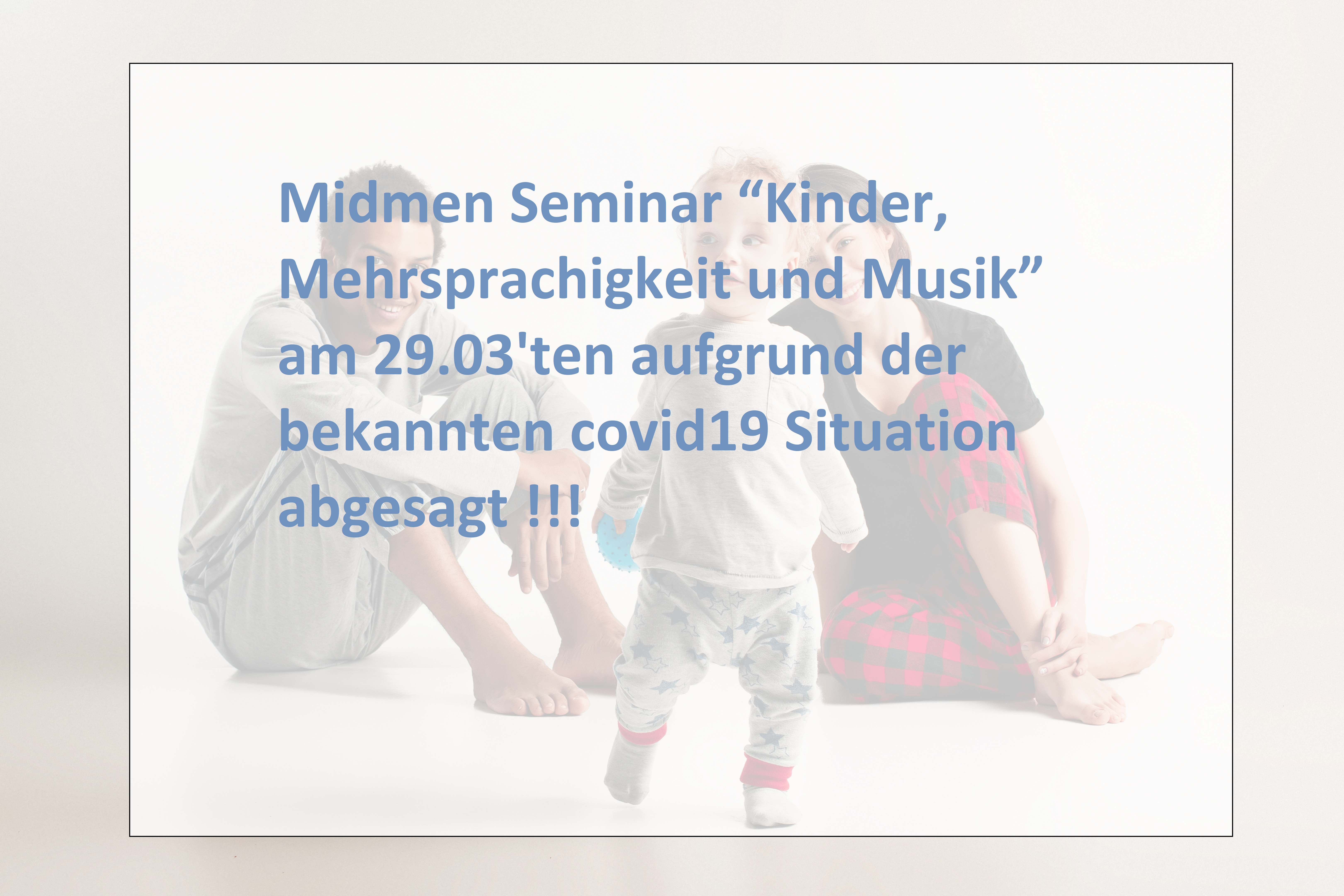 Info: “Kinder, Mehrsprachigkeit und Musik” am 29.03’ten